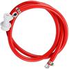 YUANYAO Birra fatta in casa 5/16 Ball Lock Birra Gruppo linea gas Tubo in PVC con dado girevole Barb Kit tubo di erogazione gas CO2 for fusto