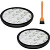 LRFDRESS Filtri aspirapolvere Sostituzione per Rowenta X-Trem Power Cyclonic RO6921EA RO6921EA, RO6941EA / 120, RO6941EA, RO6951EA / 410, (RO69xx) parte originale (OEM) ZR006001, 2 pezzi prefiltro
