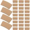 LALADEFIEE 100 Pezzi Tazze Termiche Coperchio Sleeve in Carta Resistente al Calore, Maneggevole e Leggero, Protezione Antiscottatura per Bicchieri di Carta da Tè