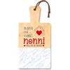 Generico In questa casa vivono i Nonni migliori del Mondo Tagliere in marmo bamboo naturale Personalizzato Idea Regalo Originale Festa Nonni Compleanno Natale Accessori Cucina Multiuso 30x15x1,2cm