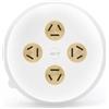 My Trafile - Trafila Linea Pro N°465 Tagliatelle Miste in POM con inserti professionali compatibile con Philips Pasta Maker Avance/7000 series