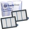 Trade-Shop 2 filtri di scarico HEPA sostituisce 914324-11 914324-04 per Dyson DC22 DC22 Animal DC22 Allergy DC22 Allergy Parquet DC22 Motorhead DC22 Multi Floor