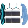 QVIBRKQQZ Kit di panni for la pulizia del filtro della spazzola laterale principale, compatibile con Cecotec Conga 2299 Ultra, componenti di ricambio for aspirapolvere robot, set di manutenzione