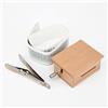Drivstraw Carillon a manovella fai da te con custodia in legno, perforatore e cinque strisce di carta, carillon meccanico per creare brani, ideale per