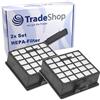 Trade-Shop 2 filtri HEPA per allergie, per Bosch GL-30 Pro energy BSGL3126GB/03 GL-30 Pro energy hepa parquet BSGL31232/03 GL-40 automatic hepa parquet 2200W BSGL42232/01