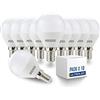 Generic SET DI 10 LAMPADINE LED E14- ULTRALED - E14 P45-8.5W EQUIVALENTI A 60W DELLA LAMPADINA ALOGENA - 6000K LUCE FREDDA - 800 LUMEN