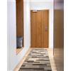 rugsx Passatoiai KARMEL TAVOLE Tappeti da ingresso, tappeti da cucina, tappeti da pavimento, moderni, varie dimensioni, grigio 120x390 cm