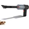 Gsycle Aspirapolvere per auto portatile wireless, silenzioso vaccino portatile mini shop a cordone per auto per auto a casa cucina per animali domestici