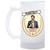 AL PRODUCTION Boccale da birra personalizzato con etichetta personalizzata. regalo festa del papà, Natale, compleanno, nonno, collega, Personalizzabile per gli amanti della birra (Premium Quality)