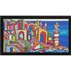 emmevi Zerbino Gomma Dipinto Artistico Jack Ottanio Pop Art 40X70 Interno Esterno Antiscivolo, Calata Ammare
