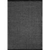 SpazioTessile Tappeto Stuoia Cucina Glamour 100% Cotone Indiano Multiuso con Antiscivolo 6 Colori (Nero, 50x170)