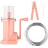 LVYXON Macchina per maglieria, mini macchina per maglieria a bobina da cucito, macchina per intrecciare la corda, portatile, fai da te, per lavori a maglia, bracciali, cardigan per la casa, strumento da