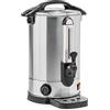 Forgast Erogatore di Acqua Calda 15 Litri, Acciaio Inox, Bollitore Acqua Professionale con Rubinetto, Distributore Macchina per Bevande Calde, Tè, per Hotel, Catering, Ristoranti, 1600 W