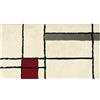 Olivo Tappeti OLIVO.shop MOVIDA Tappeto bagno antiscivolo lavabile, Tappeti bagno assorbente, Tappeto bagno divertente, 6 disegni e 3 misure. (60x110 cm, ART)