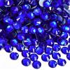 Jollin, Strass termoadesivi con retro piatto, in vetro, adatti come diamanti e gemme, 4,8 mm, (20 SS, 1440 pezzi, zaffiro)