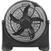 bion HEATING bion electrics Ventilatore industriale, 5 pale Ø 50 cm, 80 w, nero
