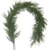 Generico Ghirlanda Natalizia Aspetto Naturale - Ghirlanda Verde Finta Decorativa | Decorazione Finta per Esterno Tavolo Parete Interni Inverno Attività Festive