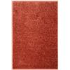 Olivo Tappeti OLIVO.shop Tappeto Salotto Moderno, Tappeto Soggiorno, Tappeti Camera da Letto, Tappeto Salotto Lavabile, Morbido Tinta Unita, LIVING RUGGINE (70x130 cm)