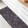 Nada Home Tappeto cucina passatoia antiscivolo a metro effetto marmo marmorizzato 7040