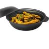 LRTYZBD Piccolo wok antiaderente con coperchio wok, padella wok in ghisa cinese casseruola per singole o più persone, mini wok piccolo, -16 cm