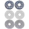 Qgxzcgfxc Mop compatibile for Xiaomi Robot Vacuum S20+ / S10 Plus/ B105 / B108CN x20 max / x20 pro compatibile for Dreame Bot L10s Pro L10s Ultra x30 x40 parti(A)