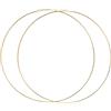 rockible Cerchio floreale in metallo 2x cerchio colorato oro multiuso 5 mm di spessore per l'accessorio macrame ghirlanda, Diametro 55 Cm