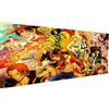 Magic Canvas Art - Stampa Anime One Piece Manga su tela, 1 pezzo, stampa artistica di alta qualità, moderna decorazione da parete, design immagine murale, dimensioni: 100 x 75 cm