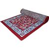 SpazioTessile Tappeto Classico Persiano Mano Lana Royal King 079ch Ingresso Soggiorno Camera Ufficio Corsia Passatoia (Rosso, 70x240)