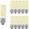 ENGEYA Lampadine LED mais E14,7W Equivalenti a 65W, E14 Lampada a Risparmio Energetico Piccola vite Edison, SMD2835 Bianca Calda 3000K, 650 Lumen, 360° Angolo Luminoso, Non Dimmerabile, Pacco da 10