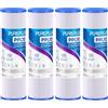 PUREPLUS Filtro per sedimenti pieghettato per acqua di pozzo, 20 micron, 25,4 x 6,3 cm, cartuccia di ricambio per sistema universale RO da 25,4 cm, W50PE, WFPFC3002, SPC-25-1050, FM-50-975, 801-50, WB