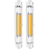 EIMOPE Lampada R7S LED 118mm 30w Dimmerabile, Lampadina LED R7S 30W equivalenti a 200W 300w Lampada Alogena, 6000K Bianco Freddo 3000LM, Angolo 360, Nessun Sfarfallio, Confezione da 2