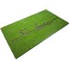 Amicasa Cosmoline - Zerbino BERIL COCCO Heart home 40x70 cm - Cocco naturale con disegno cane e scritta Home - Design goffrato in gomma con fondo PVC antiscivolo