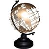 ATMOSPHERA CREATEUR D'INTERIEUR - Mappamondo Loft in Metallo Dorato h29,5 cm