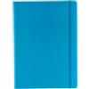 Fabriano Ecoqua Plus - Taccuino a spirale nascosto, 21,1 x 29,7 cm, formato A4, a righe, colore: Turchese