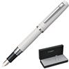 PLATINUM PNS-5000 68-2 Procion #68 - Penna stilografica con punta fine, colore: Bianco porcellana
