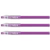 PILOT Set di 3 penne Roller FRIXION Ball Sticks a punta media, colore: Viola