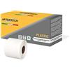 Aftertech 1x 99014P 54x101mm Rotolo di Etichette PLASTICHE IMPERMEABILI adesive compatibili (220 Etichette/rotolo = 220 totali) per etichettatrici stampanti Dymo LabelWriter 1x99014PLA