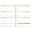 Agendepoint.it - Agenda settimanale 2026 GREEN spiralata plastificata 15x21cm A5 verde