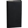 PRESTIGE & DELUXE Scadenziario Planner Planital compatibile con Quo Vadis Nero Settimanale 2026 Orizzontale 9x17cm con penna a scatto e segnalibro