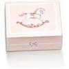 Social Crazy Scatole Portaconfetti mattonella per cerimonie Personalizzate - Cavalluccio a Dondolo rosa - Scatoline Bomboniere battesimo, compleanno, porta bomboniere personalizzato MADE IN ITALY (Pz 50)