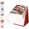 Custom Calendario Personalizzato 2025, Stampa le Tue 12 Foto - 12 Mesi e 1 Copertina, Calendario da Tavolo 2025, Calendario 2025, Calendario Famiglia 2025, 17x10x9cm, Idee Regalo (12+1 Foto)