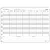 Agendepoint.it Agenda Settimanale A3 2026, Planner Spiralato, 30x42cm, Pianificazione Oraria 15 Minuti, 55 Fogli, Visione Completa 7 Giorni