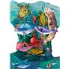 Santoro 3D Swing card - mondo subacqueo