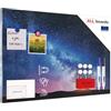 ALLboards Lavagna magnetica in acciaio LATTEA E ALBERO 60x40cm METALboards lastra adatta per tutti i tipi di calamite + set di accessori GRATIS
