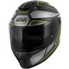 Givi Casco Moto Integrale Givi 55.1 ZEPHIR Nero Opaco Argento Tit