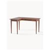 Westwing Collection Scrivania rettangolare in legno di mango Paul