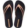 Ipanema Bossa Soft V Fem, Infradito Donna, Nero, 38 EU