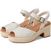 TOMS Isla Peep Toe, Sandali con Tacco Donna, Tintura per Filati Naturali, 41 EU