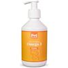 Pet Sprint - Olio di Salmone per Cani Premium, 250ml, Marca Italiana, 100% Naturale - Puro Olio di Pesce Fonte di Omega 3 6 9 per Pelo, Sistema Immunitario, Prurito, Articolazioni, Cervello