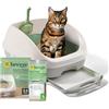 Purina Tidy Cats Litter Box System, BREEZE System Starter Kit Lettiera, Pellet Lettiera & Pastiglie